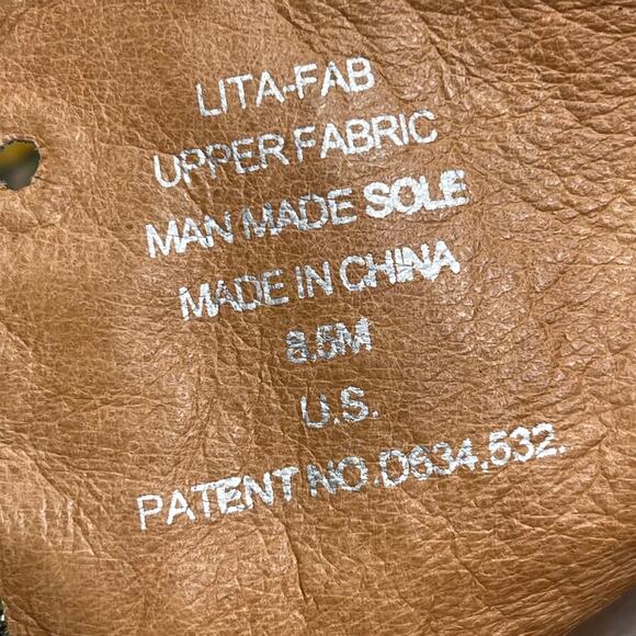 Jeffrey Campbell Lita Boots - Retro 70s Platform Booties - Embroidery - Size 8.5 - Picture 6 of 7